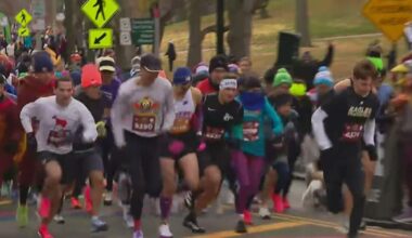 Thousands turn out on Thanksgiving Day for Chicago's Turkey Trot