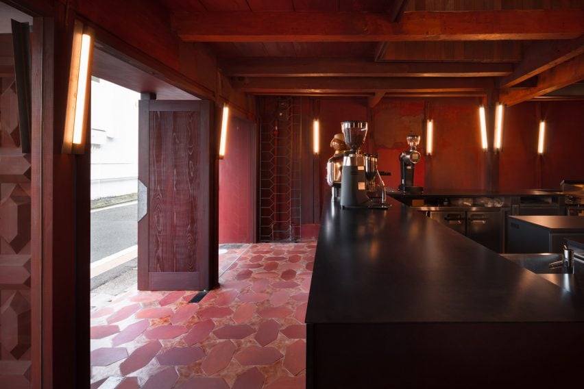 Distinctive floor tiles