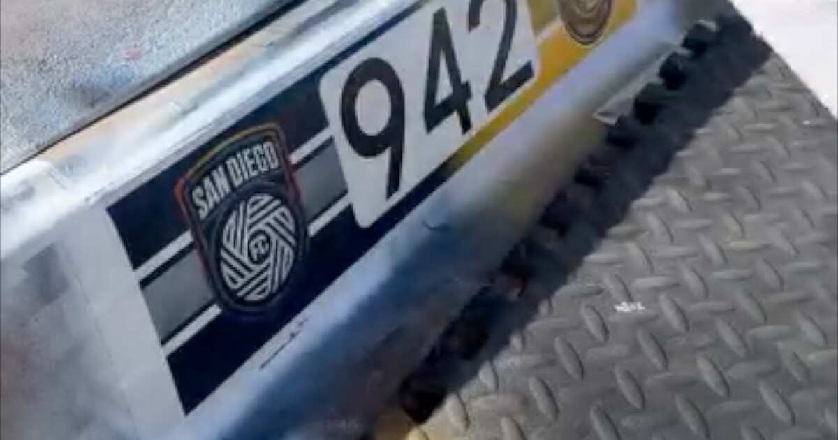 San Diego man takes curb painting business to the next level