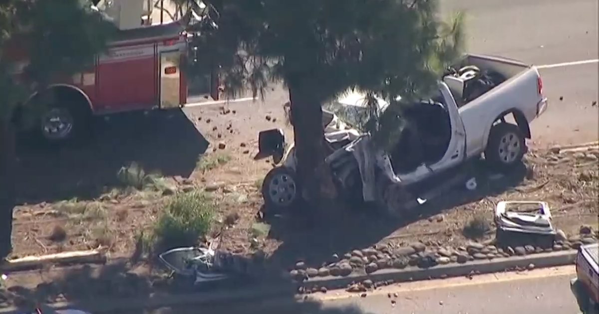 Driver of truck rescued after accident in Mira Mesa