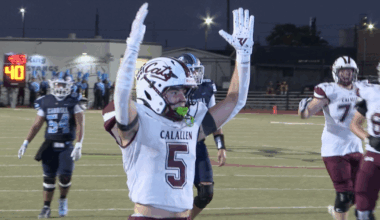Gamez breaks Calallen's single-game pick 6 record, defense preps for La Vernia