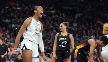 A'ja Wilson scores 31 to lead the Aces to a third WNBA championship in 4 seasons : NPR