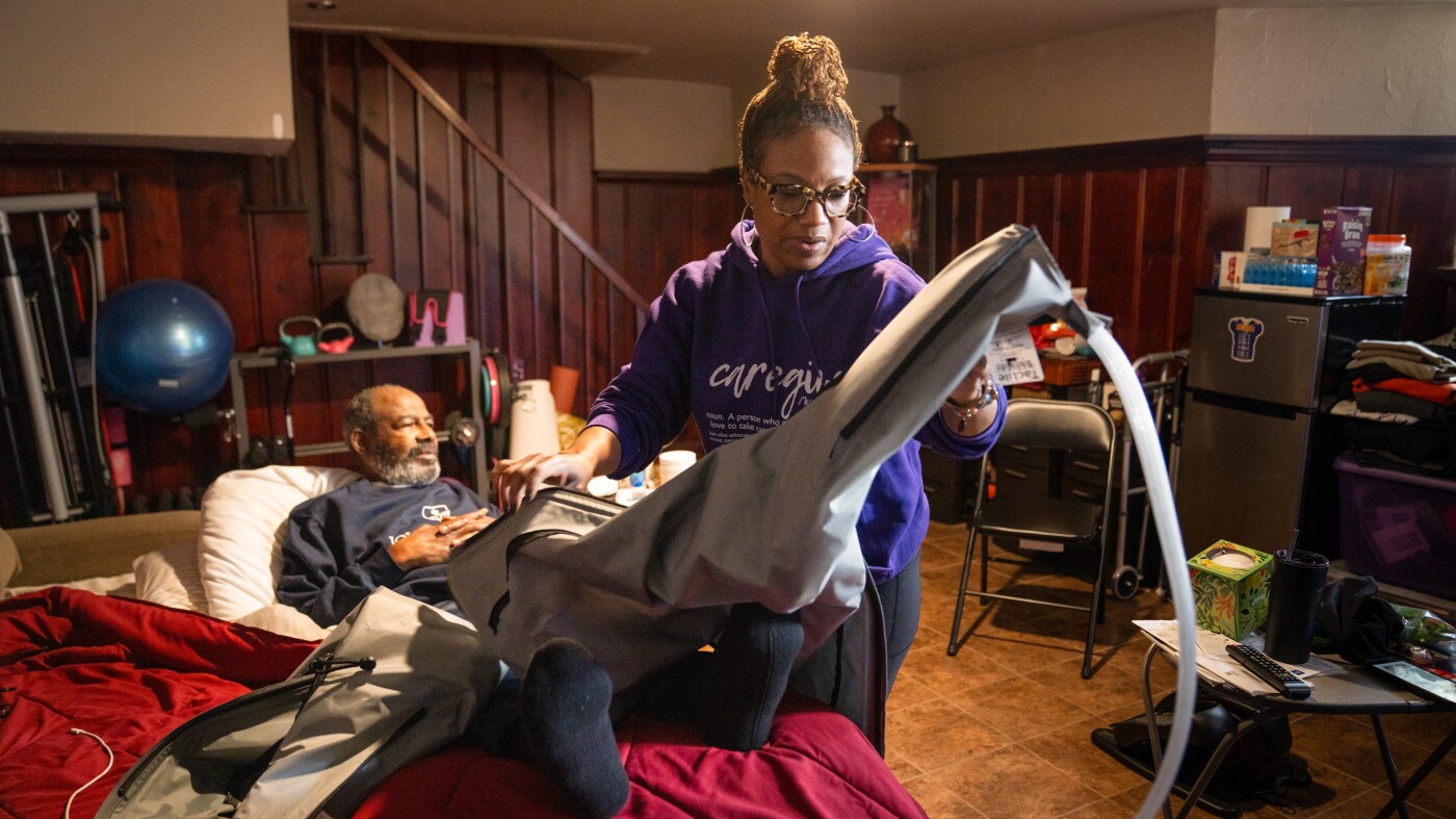 Why caregivers need to care for themselves, too : Consider This from NPR : NPR