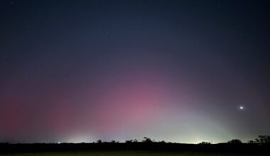 The Aurora Borealis will be visible in Austin tonight