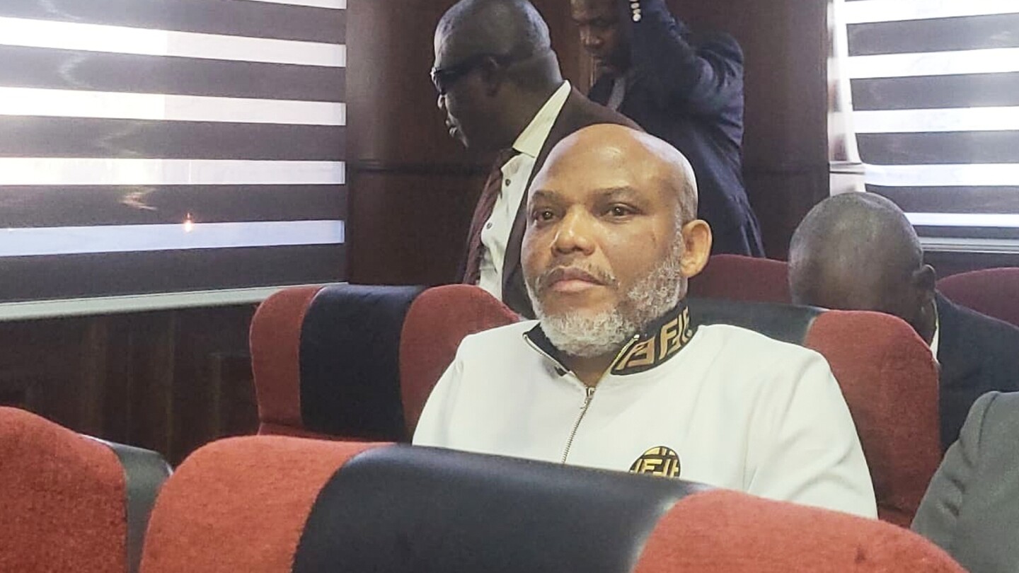 Nigerian court sentences separatist leader Nnamdi Kanu to life in prison