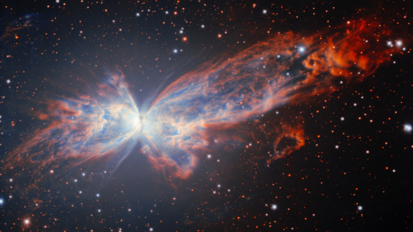 Butterfly Nebula photo: Telescope in Chile captures stunning new picture