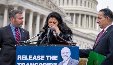 Khashoggi's widow, Democrats want release of call transcript with Trump and Saudi crown prince