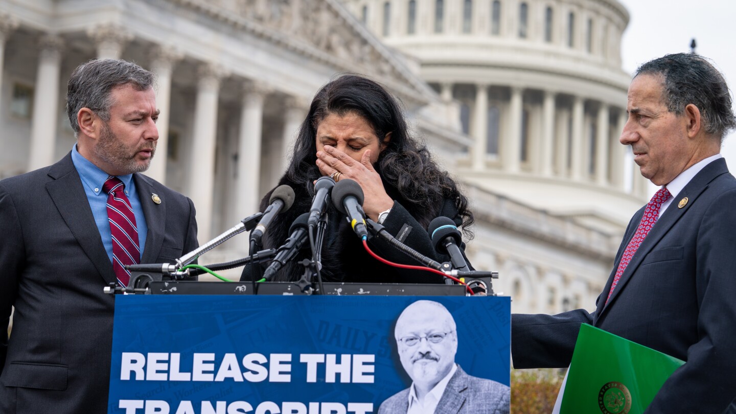 Khashoggi's widow, Democrats want release of call transcript with Trump and Saudi crown prince