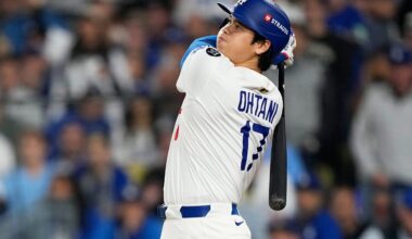 Ohtani is unanimous MVP for 4th time in winning NL honor as Judge edges Raleigh for 3rd AL accolade