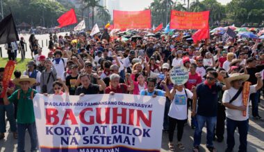 Roman Catholic church joins corruption protests in the Philippines