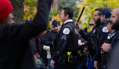 Chicago police say shots fired at federal agents during immigration protest