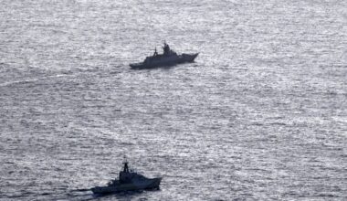 UK navy intercepts Russian corvette and tanker in English Channel
