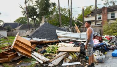 Americans eye Thanksgiving week rain and snow as Houston suburbs clean up from tornadoes