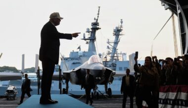 Trump's 'peace through strength' mantra features bombs and bravado