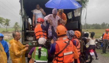 Typhoon Fung-wong blows away from the Philippines