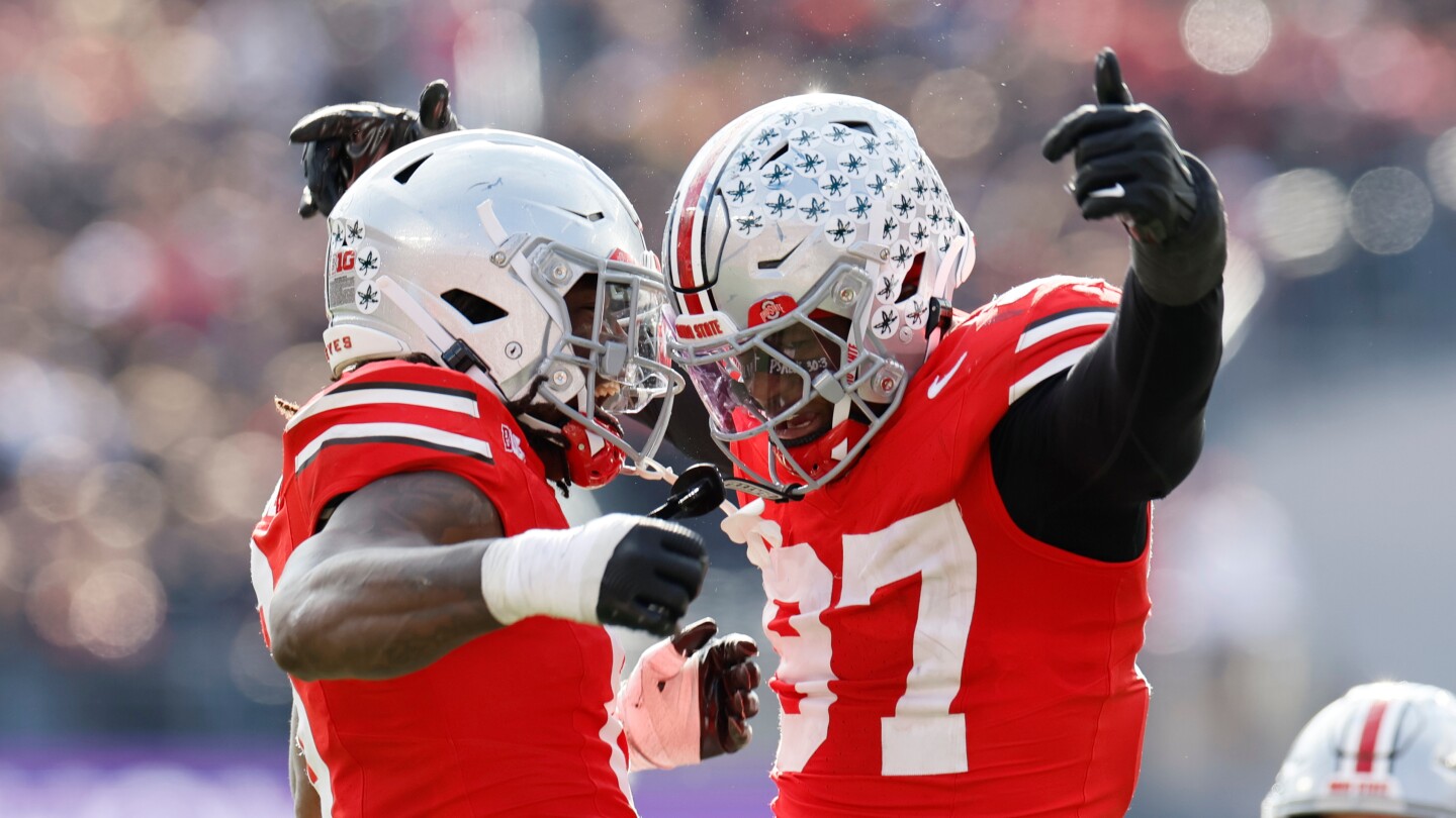 College Football Playoff rankings: Ohio State gets top billing; Indiana, Texas A&M, Alabama next