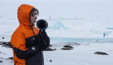 She plays 'Amazing Grace' in the most remote practice room on Earth