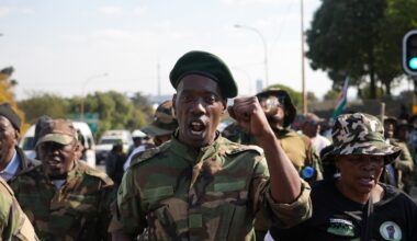 An anti-migrant group in South Africa is blocking foreigners from health clinics