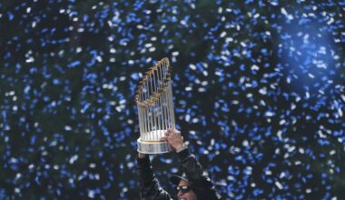 Top photos from the World Series parade in Los Angeles