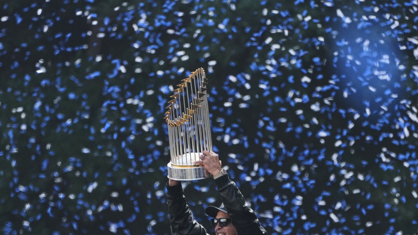Top photos from the World Series parade in Los Angeles