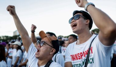 Filipinos join big rally for accountability in flood-control corruption scandal