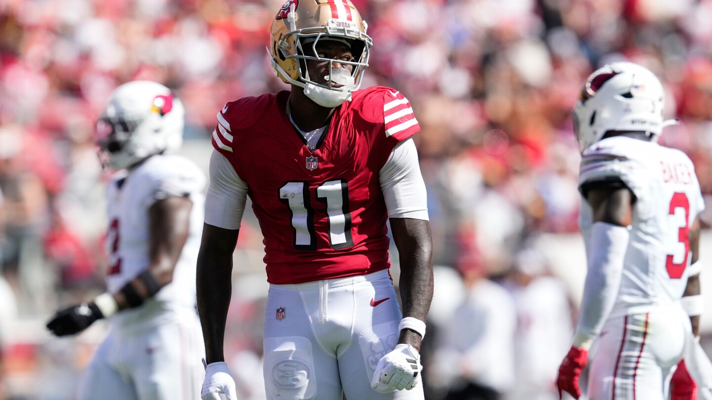 49ers void more than $26 million from Brandon Aiyuk's contract, AP source says