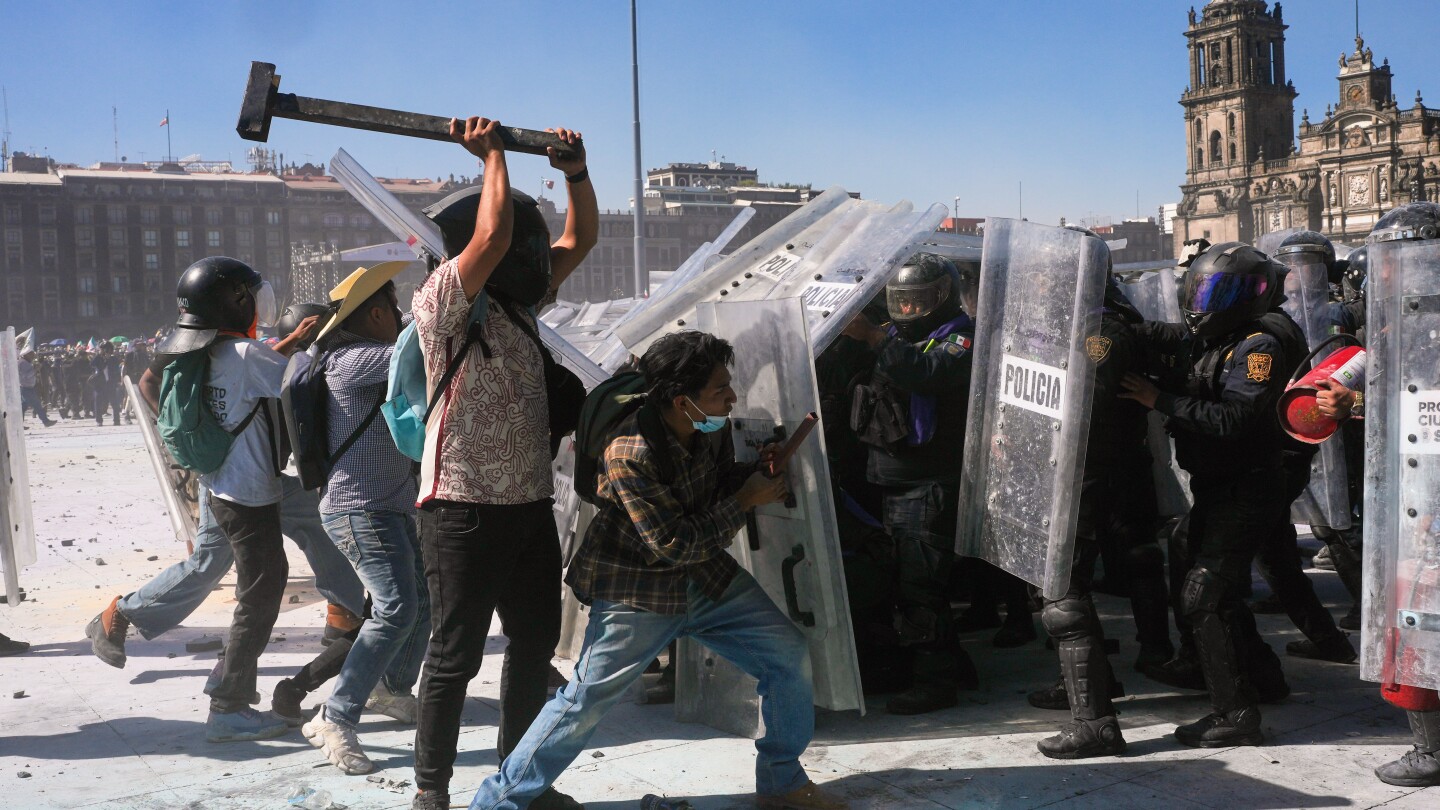 Thousands rally in Mexico City as 'Gen Z' protests gain momentum