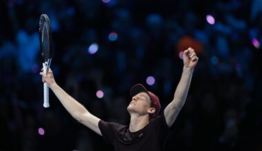 Jannik Sinner beats Carlos Alcaraz to retain ATP Finals title