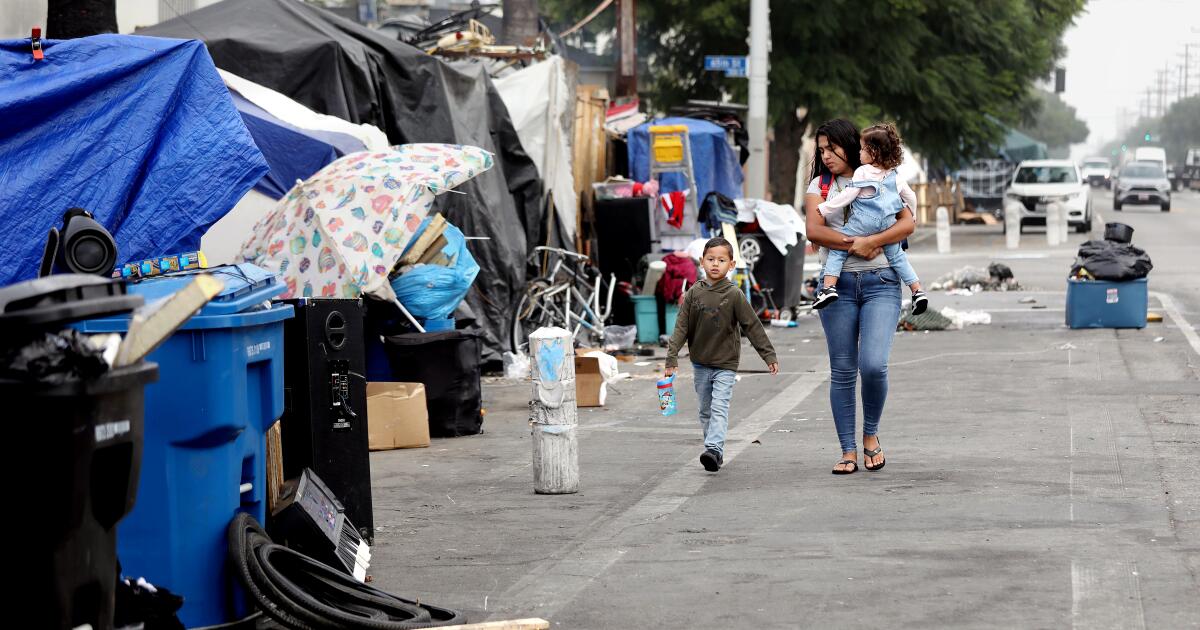 South L.A. merchants, residents frustrated as homelessness persists