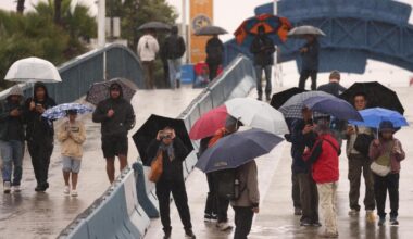 Intense rain continues in L.A., flood advisory remains in effect
