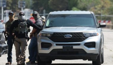 After World Series celebration, ICE and Border Patrol gather at Dodger Stadium once again
