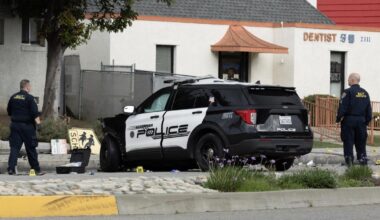 Alhambra police officer dies in early morning pursuit crash