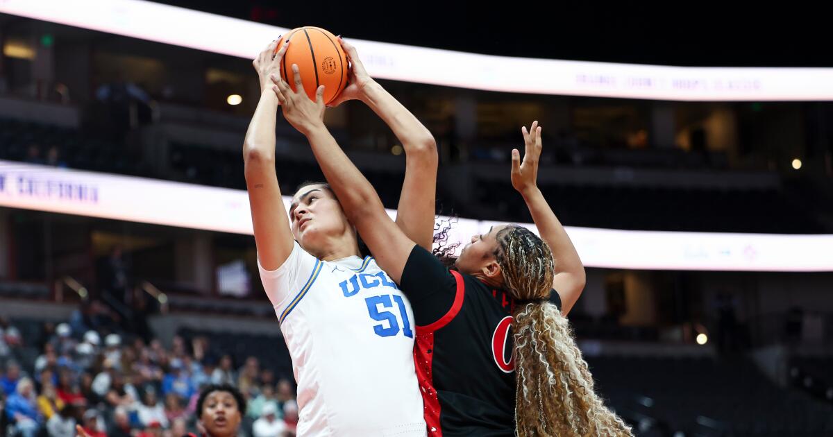 No. 3 UCLA women's basketball beats feisty San Diego State