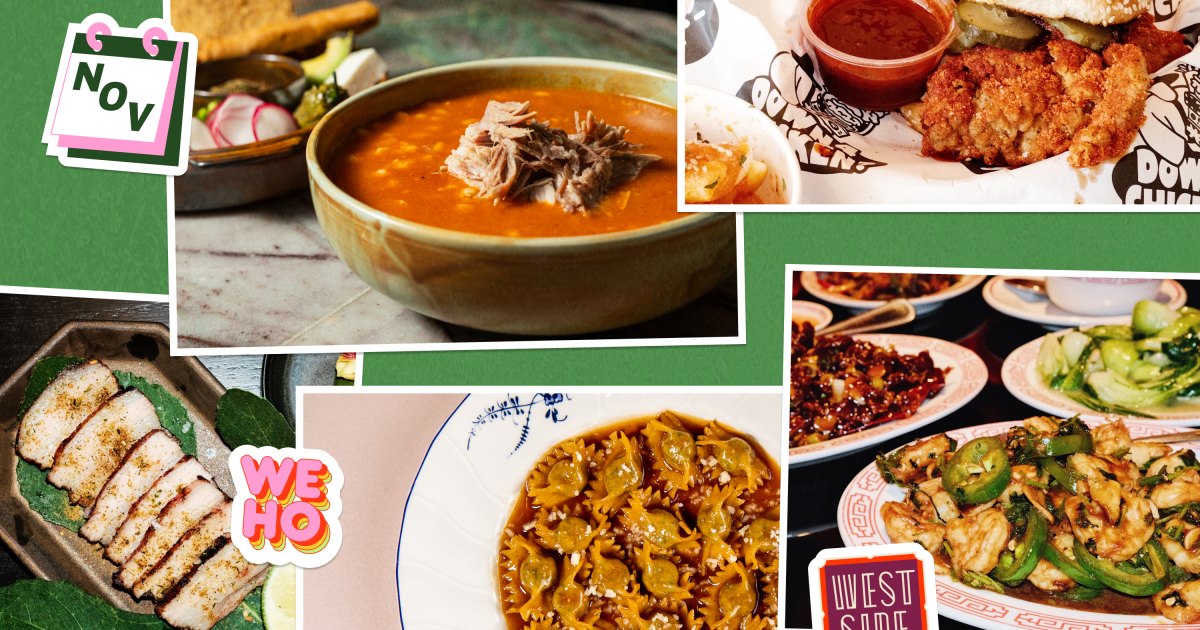 New restaurants and pop-ups to try in Los Angeles in November 2025