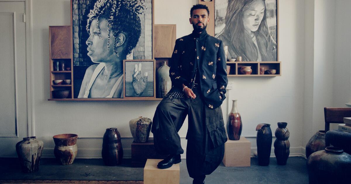 Kohshin Finley's first L.A. show opens at Jeffrey Deitch