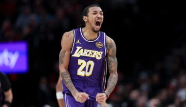 Lakers still beat Trail Blazers with no Luka, Reaves or LeBron