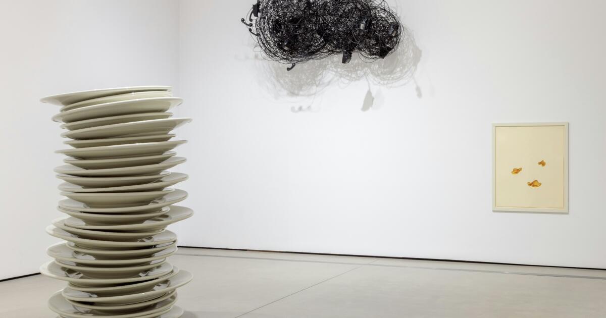 Robert Therrien's retrospective at the Broad is grand, charismatic