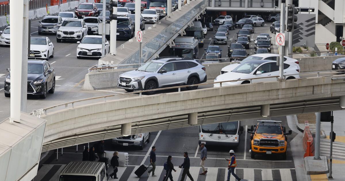 LAX approved $1.5 billion to relieve traffic. Opponents say it won’t work.