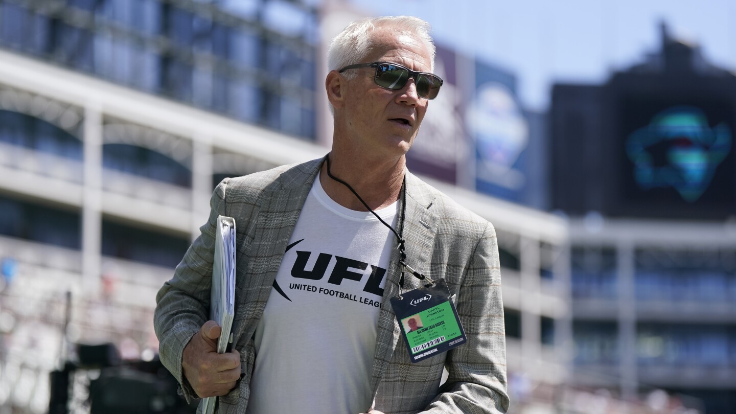 UFL parts ways with executive V.P. of football operations Daryl Johnston