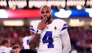 Dak Prescott is 160 passing yards from Tony Romo's all-time team record