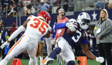 George Pickens on sun at Cowboys' stadium: Curtains would help, that's up to Jerry Jones