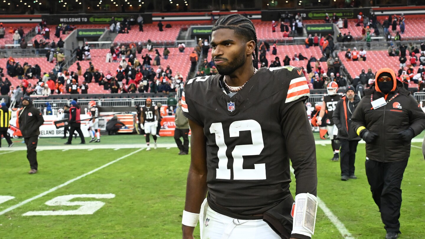 Shedeur Sanders will start vs. Titans next week