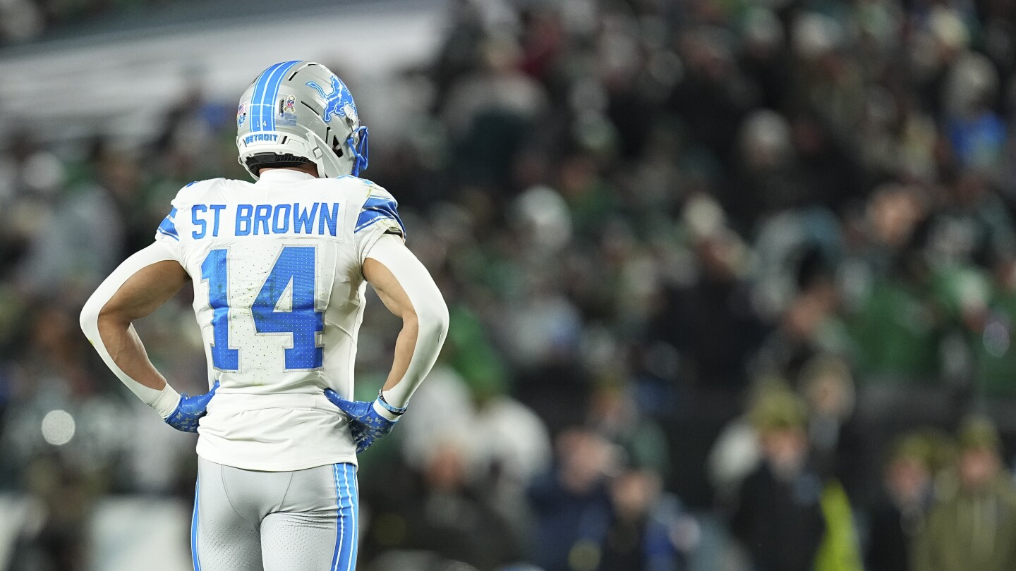 Jared Goff takes the blame for a bad game from Amon-Ra St. Brown