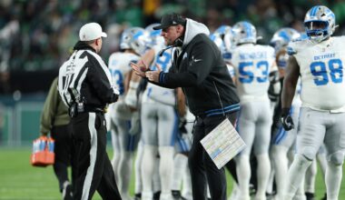 Referee Alex Kemp defends "absolutely terrible" pass interference call in Lions-Eagles