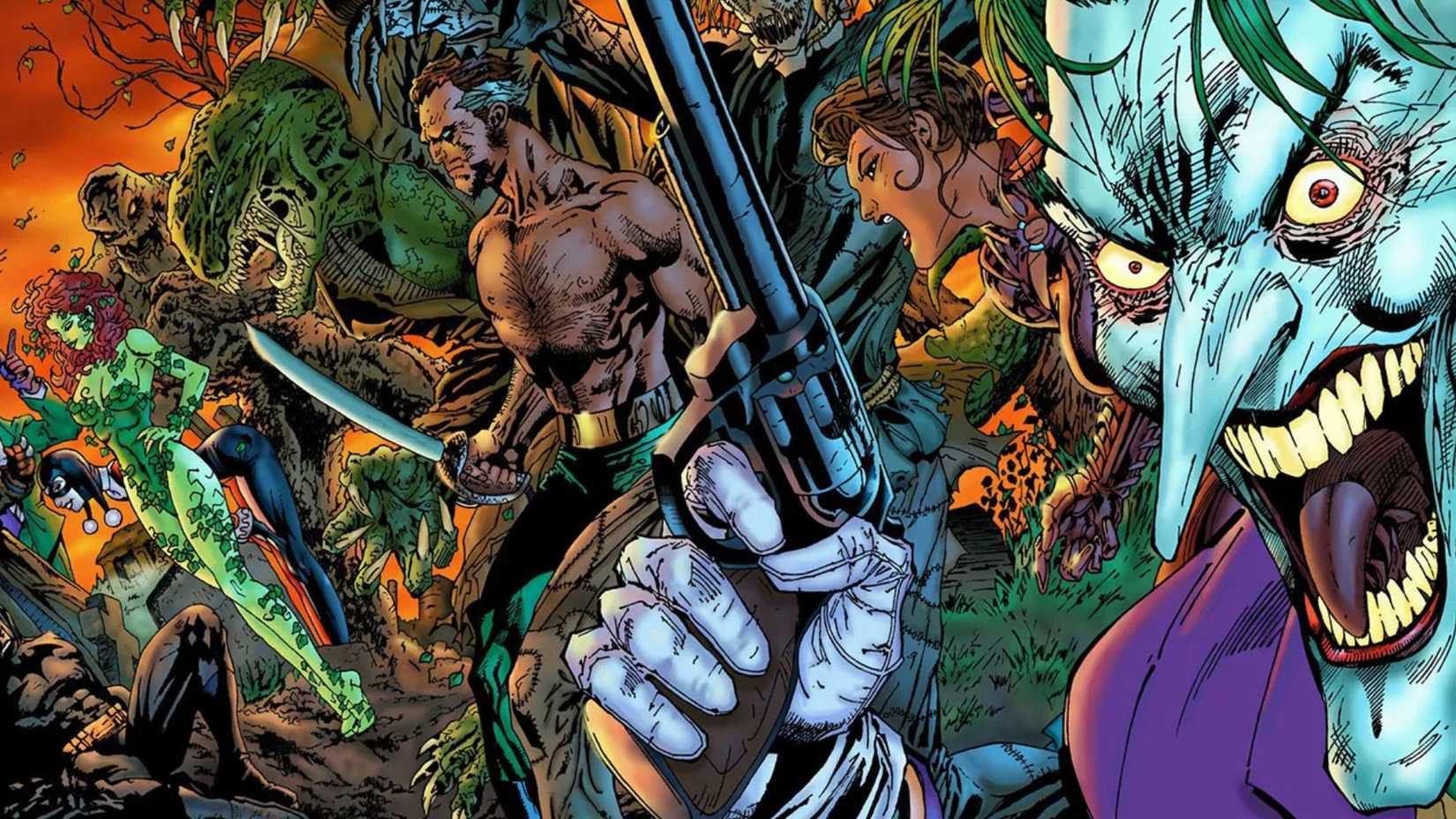 Batman rogues gallery depicted by Jim Lee in DC Comics