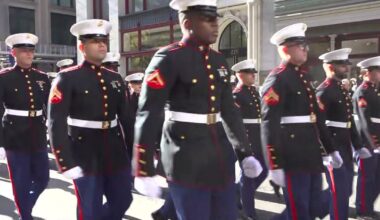 NYC Veterans Day Parade 2025 is today in Manhattan. Check the route, street closures and start time.