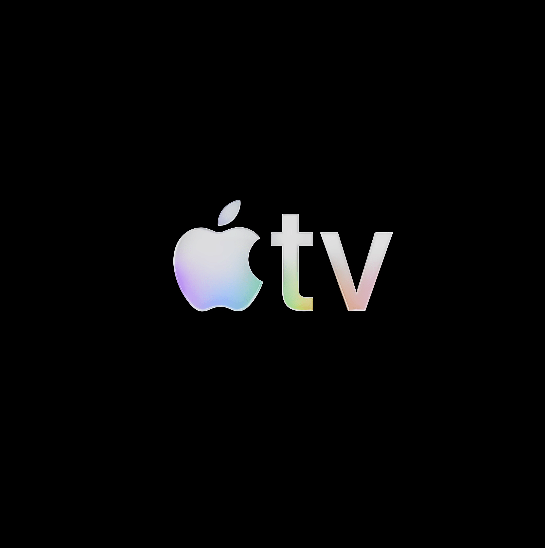 The new Apple TV logo.