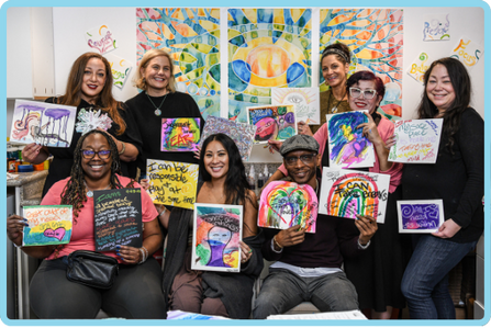 Art Workshop Focuses on Healing After Wildfires