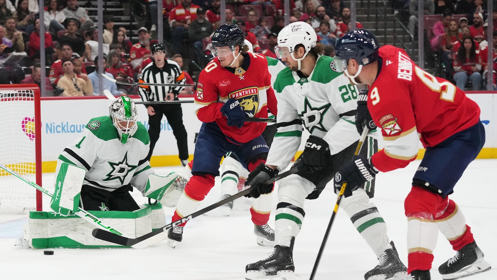 Brad Marchand gets deciding goal in shootout, Florida beats Dallas 4-3