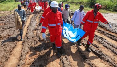 Kenyan landslide death toll rises to 26 as flash floods hamper search for survivors